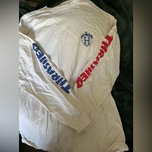 HUF x Thrasher collab long sleeve shirt